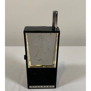 Vintage Viscount Transceiver Walkie Talkie Model 305 Untested